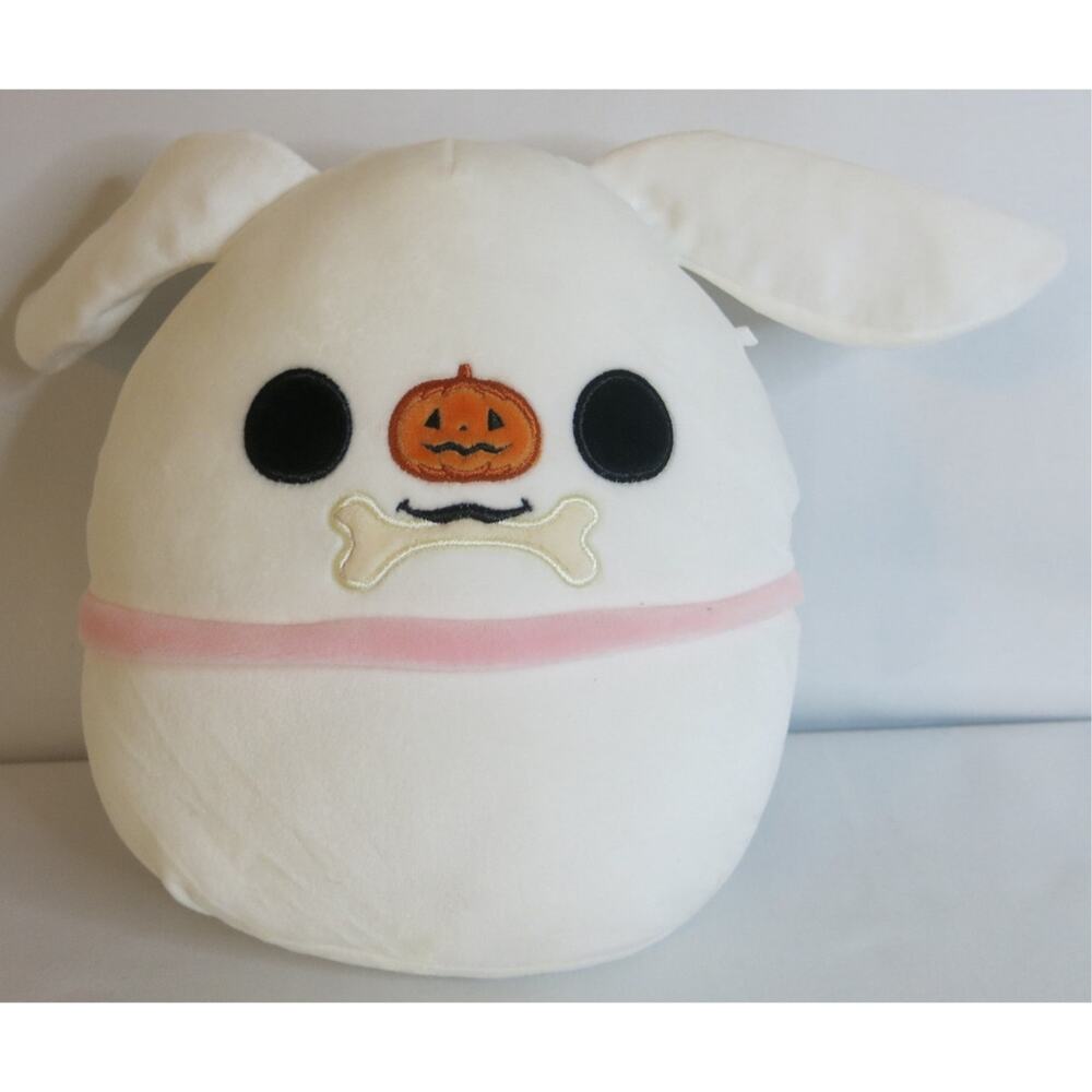 Disney Nightmare Before Christmas Zero Ghost Dog Squishmallow Halloween 9" Plush
